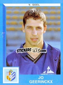 Sticker Jo Geerinckx - Football Belgium 1999-2000 - Panini