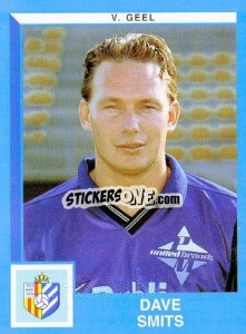 Figurina Dave Smits - Football Belgium 1999-2000 - Panini