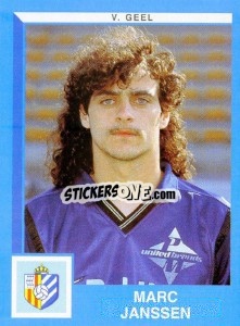 Sticker Marc Janssen - Football Belgium 1999-2000 - Panini
