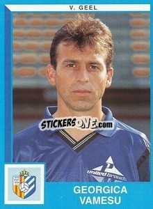 Sticker Georgica Vamesu - Football Belgium 1999-2000 - Panini