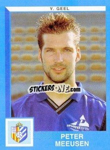 Sticker Peter Meeusen - Football Belgium 1999-2000 - Panini