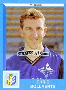 Sticker Chris Bollaerts - Football Belgium 1999-2000 - Panini