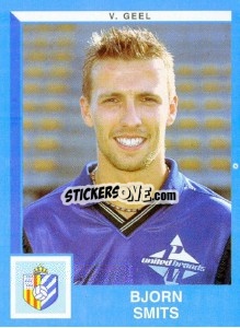 Sticker Bjorn Smits - Football Belgium 1999-2000 - Panini