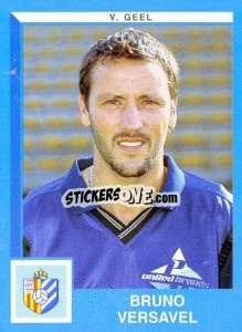 Sticker Bruno Versavel - Football Belgium 1999-2000 n. 123 - Panini