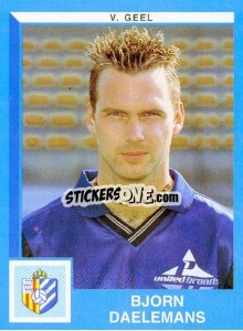Figurina Bjorn Daelmans - Football Belgium 1999-2000 - Panini