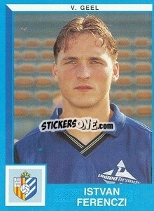 Sticker Istvan Ferenczi - Football Belgium 1999-2000 - Panini