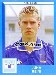 Figurina Juha Reini - Football Belgium 1999-2000 - Panini