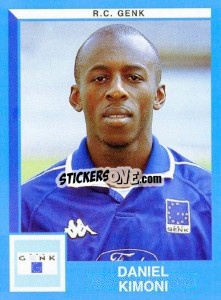 Sticker Daniel Kimoni - Football Belgium 1999-2000 n. 133 - Panini