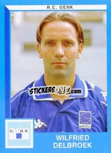 Sticker Wilfried Delbroek - Football Belgium 1999-2000 - Panini