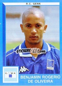Sticker Benjamin de Oliveira - Football Belgium 1999-2000 - Panini