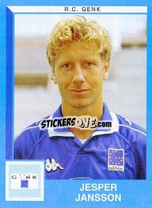 Sticker Jesper Jansson - Football Belgium 1999-2000 - Panini
