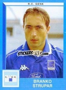 Sticker Brnako Strupar - Football Belgium 1999-2000 - Panini