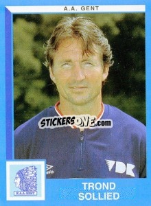 Cromo Trond Sollied - Football Belgium 1999-2000 - Panini