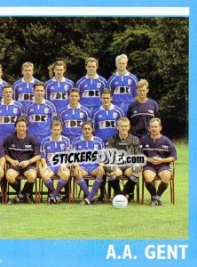 Sticker Team - Football Belgium 1999-2000 - Panini