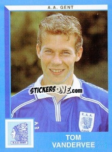 Figurina Tom Vandervee - Football Belgium 1999-2000 n. 152 - Panini