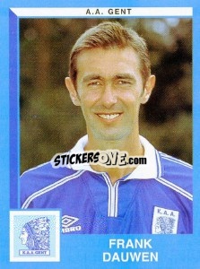 Sticker Frank Dauwen - Football Belgium 1999-2000 - Panini
