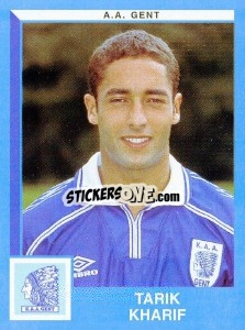 Cromo Tarik Kharif - Football Belgium 1999-2000 n. 160 - Panini