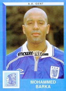 Cromo Mohammed Barka - Football Belgium 1999-2000 - Panini