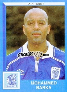Sticker Mohammed Barka - Football Belgium 1999-2000 n. 161 - Panini