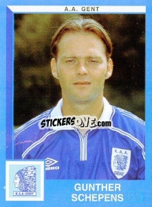 Cromo Gunther Schepens - Football Belgium 1999-2000 - Panini