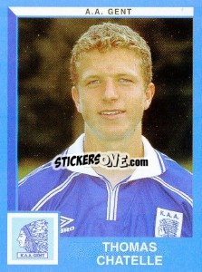 Cromo Thomas Chatelle - Football Belgium 1999-2000 n. 164 - Panini