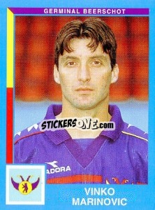 Sticker Vinko Marinovic - Football Belgium 1999-2000 n. 176 - Panini