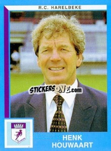 Sticker Henk Houwaart - Football Belgium 1999-2000 - Panini