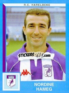 Figurina Nordine Hameg - Football Belgium 1999-2000 n. 193 - Panini