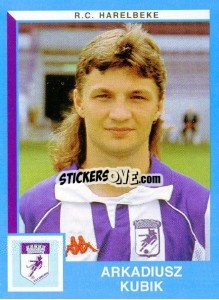 Cromo Arkadiusz Kubik - Football Belgium 1999-2000 - Panini