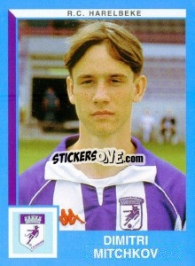 Sticker Dimitri Mitchkov - Football Belgium 1999-2000 - Panini