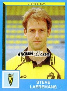Sticker Steve Laeremans - Football Belgium 1999-2000 n. 212 - Panini