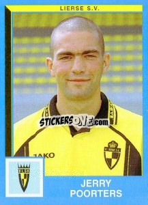 Sticker Jerry Poorters - Football Belgium 1999-2000 - Panini