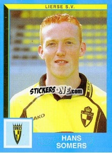 Sticker Hans Somers - Football Belgium 1999-2000 - Panini