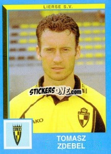 Sticker Tomasz Zdebel - Football Belgium 1999-2000 n. 221 - Panini