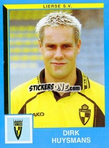 Figurina Dirk Huysmans - Football Belgium 1999-2000 - Panini