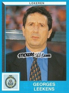 Cromo Georges Leekens - Football Belgium 1999-2000 - Panini
