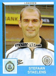 Sticker Stefaan Staelens - Football Belgium 1999-2000 n. 232 - Panini