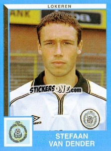 Sticker Stefaan Van Dender - Football Belgium 1999-2000 n. 237 - Panini