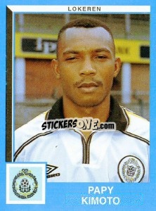 Cromo Papy Kimoto - Football Belgium 1999-2000 n. 244 - Panini