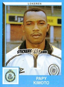 Sticker Papy Kimoto - Football Belgium 1999-2000 - Panini