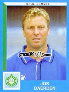 Figurina Jos Daerden - Football Belgium 1999-2000 - Panini