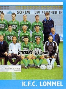 Sticker Team - Football Belgium 1999-2000 n. 250 - Panini