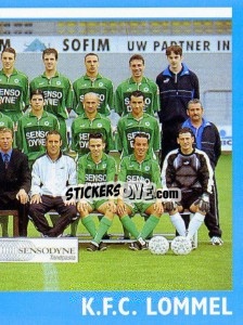 Figurina Team - Football Belgium 1999-2000 - Panini