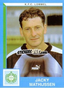 Figurina Jacky Mathijssen - Football Belgium 1999-2000 - Panini