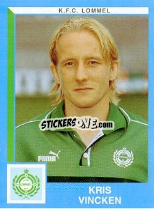 Sticker Kris Vincken - Football Belgium 1999-2000 - Panini