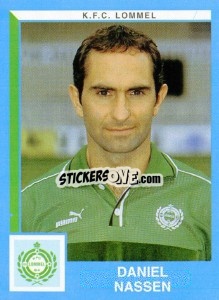 Sticker Daniel Nassen - Football Belgium 1999-2000 - Panini