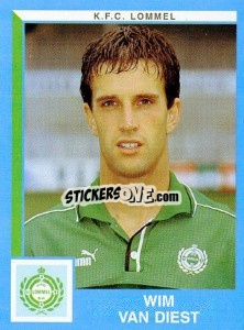 Cromo Wim Van Diest - Football Belgium 1999-2000 - Panini