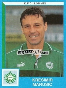 Sticker Kresimir Marusic - Football Belgium 1999-2000 - Panini