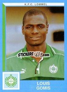 Sticker Louis Gomis - Football Belgium 1999-2000 - Panini