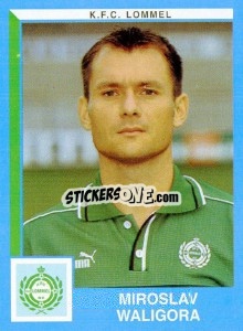 Sticker Miroslav Waligora - Football Belgium 1999-2000 - Panini